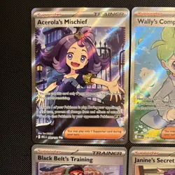 Pokemon Full Art, Pokeball Holo Trainer Card Lot (10) Rare - Image 2