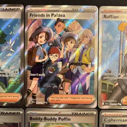 Pokemon Full Art, Pokeball Holo Trainer Card Lot (10) Rare - Image 4