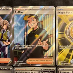 Pokemon Full Art, Pokeball Holo Trainer Card Lot (10) Rare - Image 5