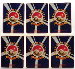 Blaine's Moltres 146 Gym Heroes Holo LP Japanese Pokemon Card Set of 6 #6 - Image 3