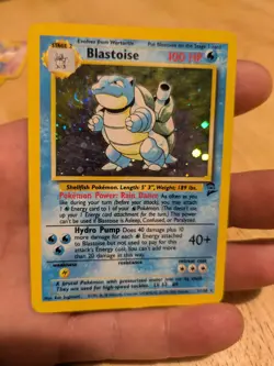 Pokemon Card Blastoise 2/102 Base Set Holo Rare Vintage 2nd Edition - Image 1