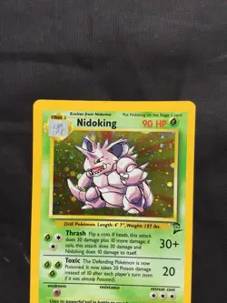 Pokemon Cards: Base Set 2 Rare Holo: Nidoking 11/130 - Image 2