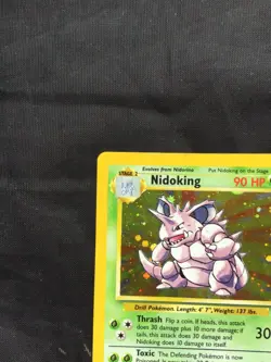 Pokemon Cards: Base Set 2 Rare Holo: Nidoking 11/130 - Image 3