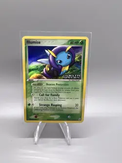 Pokemon TCG English Card ex Delta Species Illumise 45/113 Reverse Holo Stamped - Image 1