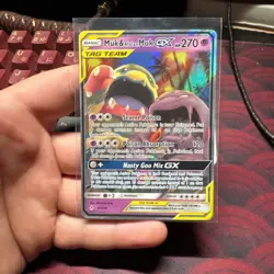 Pokemon Muk and Alolan Muk GX Unbroken Bonds Card 61/214 - Image 1