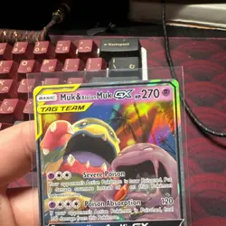 Pokemon Muk and Alolan Muk GX Unbroken Bonds Card 61/214 - Image 3