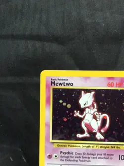 Pokemon Cards: Base Set 2 Rare Holo: Mewtwo 10/130 - Image 3