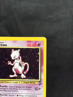 Pokemon Cards: Base Set 2 Rare Holo: Mewtwo 10/130 - Image 4