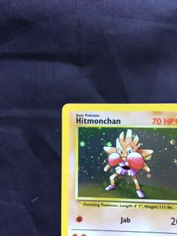 Pokemon Cards: Base Set 2 Rare Holo: Hitmonchan 8/130 - Image 3