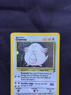Pokemon Cards: Base Set 2 Rare Holo: Chansey 3/130 - Image 2