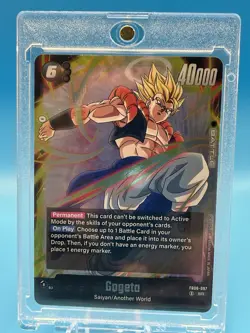 3 Card Gogeta - SPR ALT REG FB06-097 Alternate Art Dragon Ball Card Rivals Clash - Image 5
