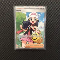 Dawn 118/094 Ultra Rare Full Art NM Pokemon Card PFL Phantasmal Flames - Image 1