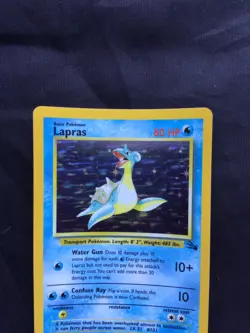 Pokemon Cards: Fossil Rare Holo: Lapras 10/62 - Image 2