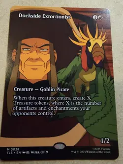Dockside Extortionist - #28 Regular (Borderless) Avatar The Last Airbender - Mtg - Image 1