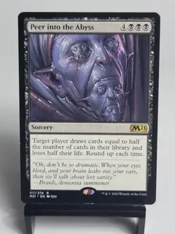 Magic The Gathering - Core Set 2021 - Peer Into the Abyss - LP - Image 1