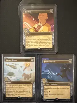 Avatar Commander Bundle SOL RING ARCANE SIGNET SWIFTFOOT BOOTS (Showcase) Promos - Image 1