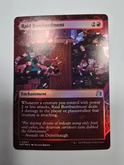 Raid Bombardment Wilds of Eldraine: Enchanting Tales Foil Mtg - Image 1