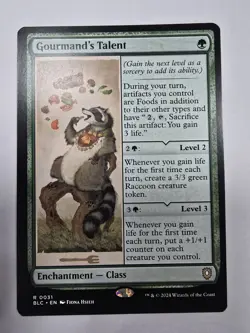 Gourmand's Talent Commander: Bloomburrow Regular Magic The Gathering - Image 1