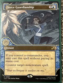 Fierce Guardianship (Showcase) Avatar: The Last Airbender: Eternal-Legal Regular - Image 1