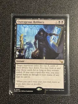 Murders at Karlov Manor Outrageous Robbery #97 NM - Image 1