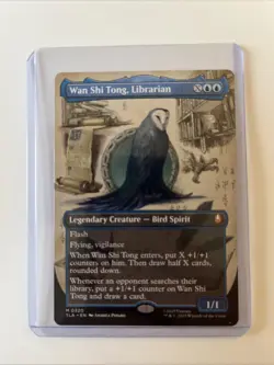 MTG Wan Shi Tong, Librarian Borderless MYTHIC NM/Mint 0320 TLA - Image 1