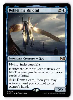 Kefnet the Mindful 118 Commander: Duskmourn: House of Horror NM - Image 1