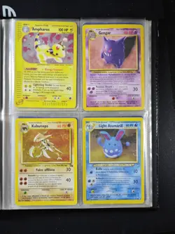 Lotto 34 Pokemon Carte Old Poor/Good Holo Gengar Alakazam Kangaskhan Venusaur - Image 3