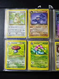 Lotto 34 Pokemon Carte Old Poor/Good Holo Gengar Alakazam Kangaskhan Venusaur - Image 4