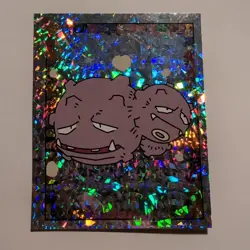 Pokemon - Weezing - Topps Merlin Sticker - Series 1 - #S17/36 - Holo - 1999 - Image 1