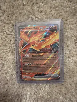 Pokemon TCG Team Rockets Moltres EX Destined Rivals 031/182 Stamped UPC Promo - Image 3