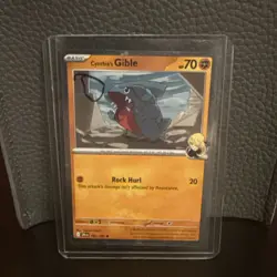 Pokemon TCG Cynthia's Gible 102/182 Cosmos Holo Destined Rivals Promo 1x Swirl🌀 - Image 1