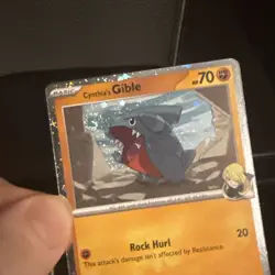 Pokemon TCG Cynthia's Gible 102/182 Cosmos Holo Destined Rivals Promo 1x Swirl🌀 - Image 5