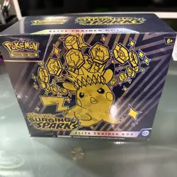 Pokemon TCG Scarlet & Violet Surging Sparks Elite Trainer Box ETB Factory Sealed - Image 1