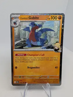 Cynthia's Gabite (Cosmos Holo) - 103/182 - Destined Rivals - Pokemon TCG - NM - Image 1