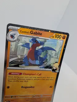 Cynthia's Gabite (Cosmos Holo) - 103/182 - Destined Rivals - Pokemon TCG - NM - Image 2
