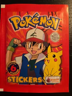1999 Topps Merlin Pokemon Stickers Series 1 Booster Pack NEW SEALED X1 - Image 1