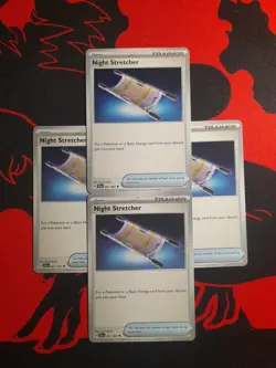 4x Night Stretcher 061/064 Scarlet & Violet Shrouded Fable - Pokemon Playset - Image 1