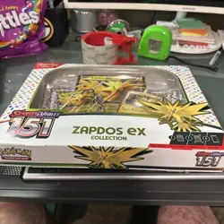 POKEMON TCG SCARLET & VIOLET 151 ZAPDOS EX COLLECTION BOX FACTORY SEALED NEW - Image 2