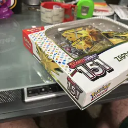 POKEMON TCG SCARLET & VIOLET 151 ZAPDOS EX COLLECTION BOX FACTORY SEALED NEW - Image 3