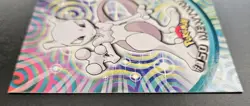 2000 Topps Pokemon TV Animation Series 3 Mewtwo Blue Logo #150 - Image 5