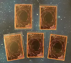 5x YuGiOh! ROTAUGIGER SCHWARZER DRACHE ULTRA RARE LIMITIERT LC01-DE006 NEAR MINT - Image 2