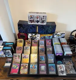 Pokemon, Yu-gi-oh Kartensammlung, viele Holos und Zubehor - Image 1