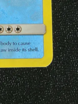 Pokemon TCG Blastoise Sun & Moon Team Up Card 25/181 Cracked Ice Holo - Image 4