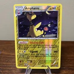 Ampharos 40/114 2016 Steam Siege Set - Pokemon Card - Image 1