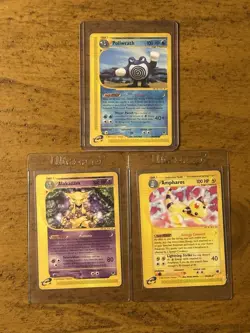 2002 Pokemon Expedition Set Lot Bulbasaur Totodile E Reader 22 Cards Vintage TCG - Image 3