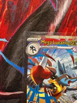 Pokemon TCG Mega Lucario EX 179/132 SIR : Mega Evolutions Pokemon Card - Image 2