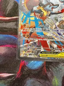 Pokemon TCG Mega Lucario EX 179/132 SIR : Mega Evolutions Pokemon Card - Image 5