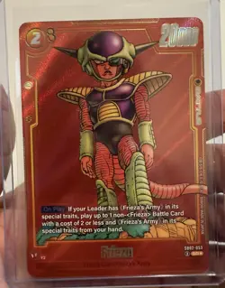 Frieza - SB02-053 Alternate Art Manga Booster 02 Dragon Ball Card English - Image 1