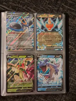 Pokemon 100 Cards in Folder Bundle Job Lot - EX -V -Holos - Mint to Near Mint - Image 1