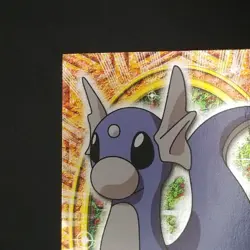 Dratini #147 - SILVER HOLO - Topps BLUE LOGO - TV SERIES - POKEMON CARD - NM/LP - Image 2